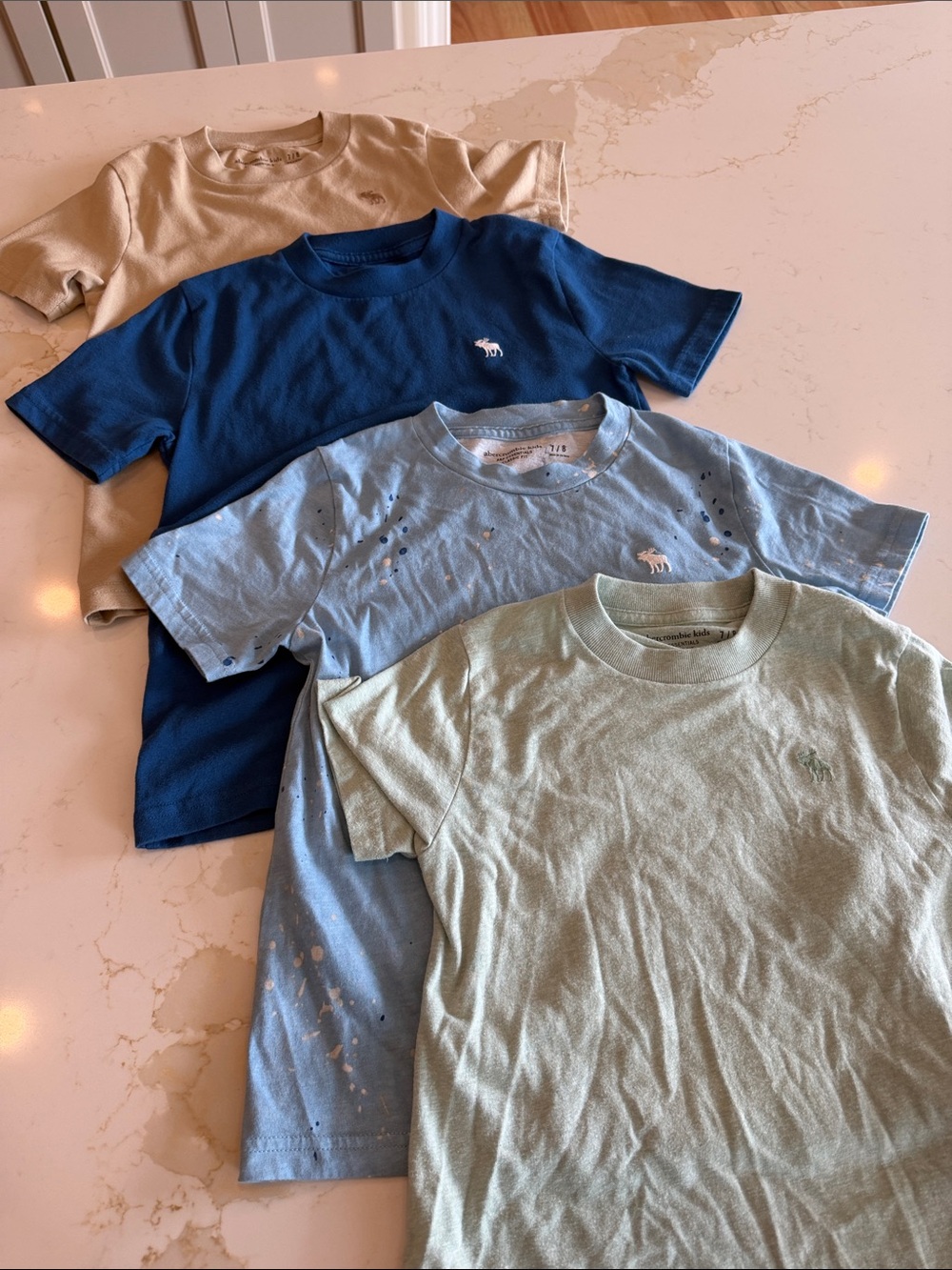 abercrombie kids Short Sleeve Crew Tees